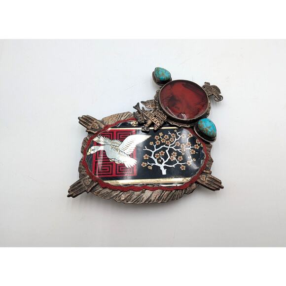 Sweet Bird Studio Pretty Little Bird Artisan Hand Crafted Belt Buckle